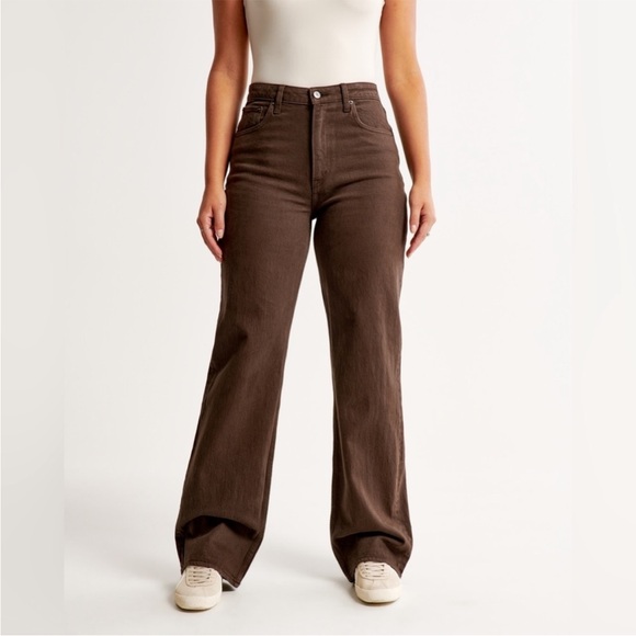 Abercrombie & Fitch Denim - ABERCROMBIE & FITCH Curve Love High Rise 90’s Relaxed Jeans SIZE: 28